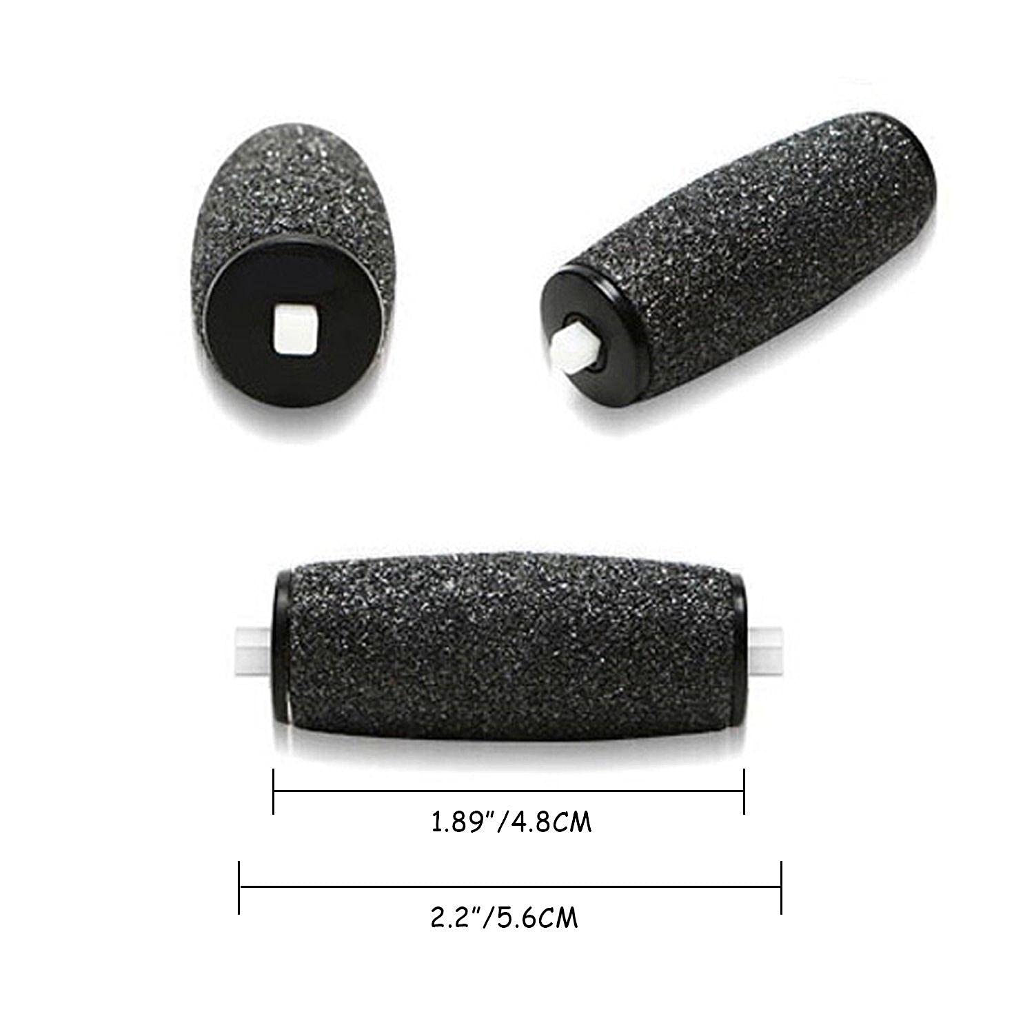 8 PCS Foot File Roller Heads, Pedicure Hard Skin Remover Refills - Image 2