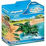 Plástico PLAYMOBIL - 70358 - Cocodrilo con sus cachorros