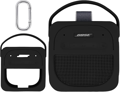 Vista 23 de Estuche duro para Altavoz inalámbrico portátil Bose SoundLink Micro Altavoz Bluetooth, negro