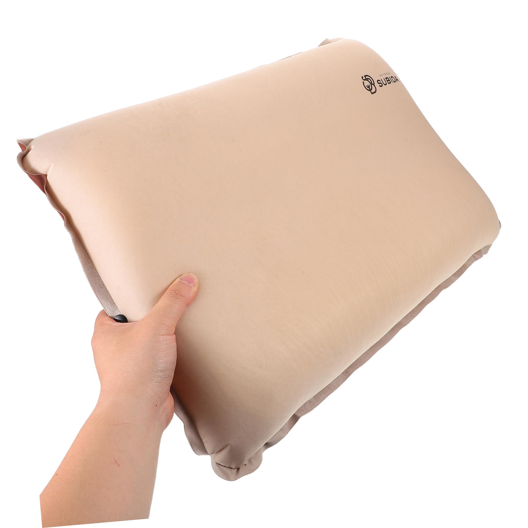 BESPORTBLE Almohada de Viaje Autoinflable de Memoria para Exteriores