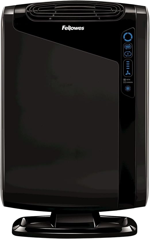 Fellowes AeraMax 290 Air Purifier Mold, Odors, Dust, Smoke, Allergens and Germs with True HEPA Filter and 4-Stage Purification, Large Room 300-600 sq. ft., Black