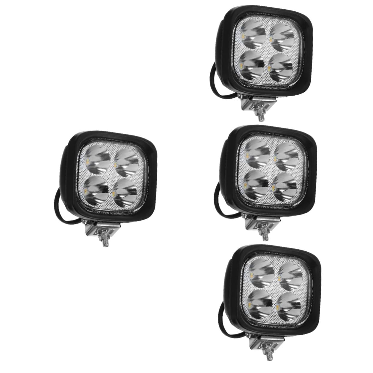 4pièces Lampe Led De Remplacement Pour Éclairage De Chariot Élévateur Éclairement Installation Facile Compatible Avec Divers Modèles De Chariots Élévateurs