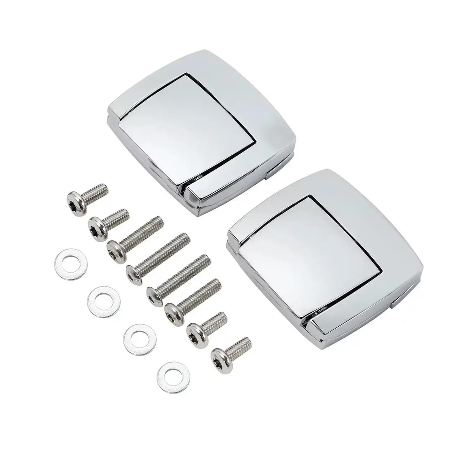 2X Serrature for Baule Moto, Cerniere e lucchetti for Touring Classic Electra Glide Ultra Razor FLHX FLTR 80-2013