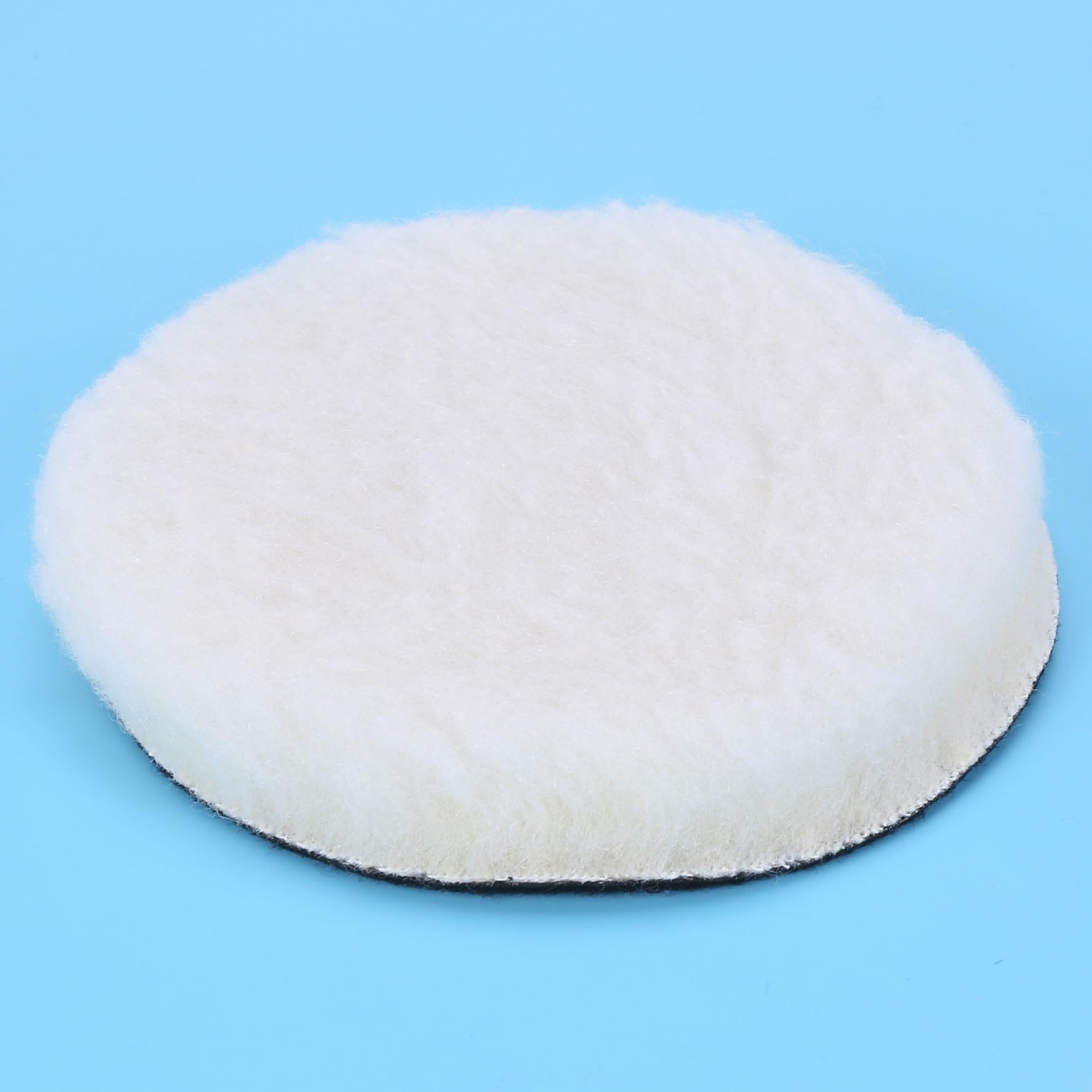 100 Pcs 125 mm Almohadilla de Pulido para Automóviles Pulgada de Pulido de 5 Pulgadas Pulidoras de Lana Pulidor de Bonete Pulido para el Cuidado de la Pintura de Coches