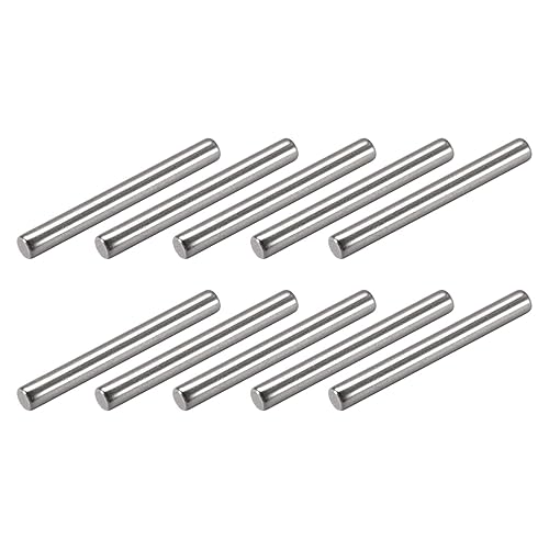 METALLIXITY Pasador de clavija (0.072 x 0.709 pulgadas), 20 unidades, clavijas de soporte de estante de acero inoxidable 304, elementos de sujeción
