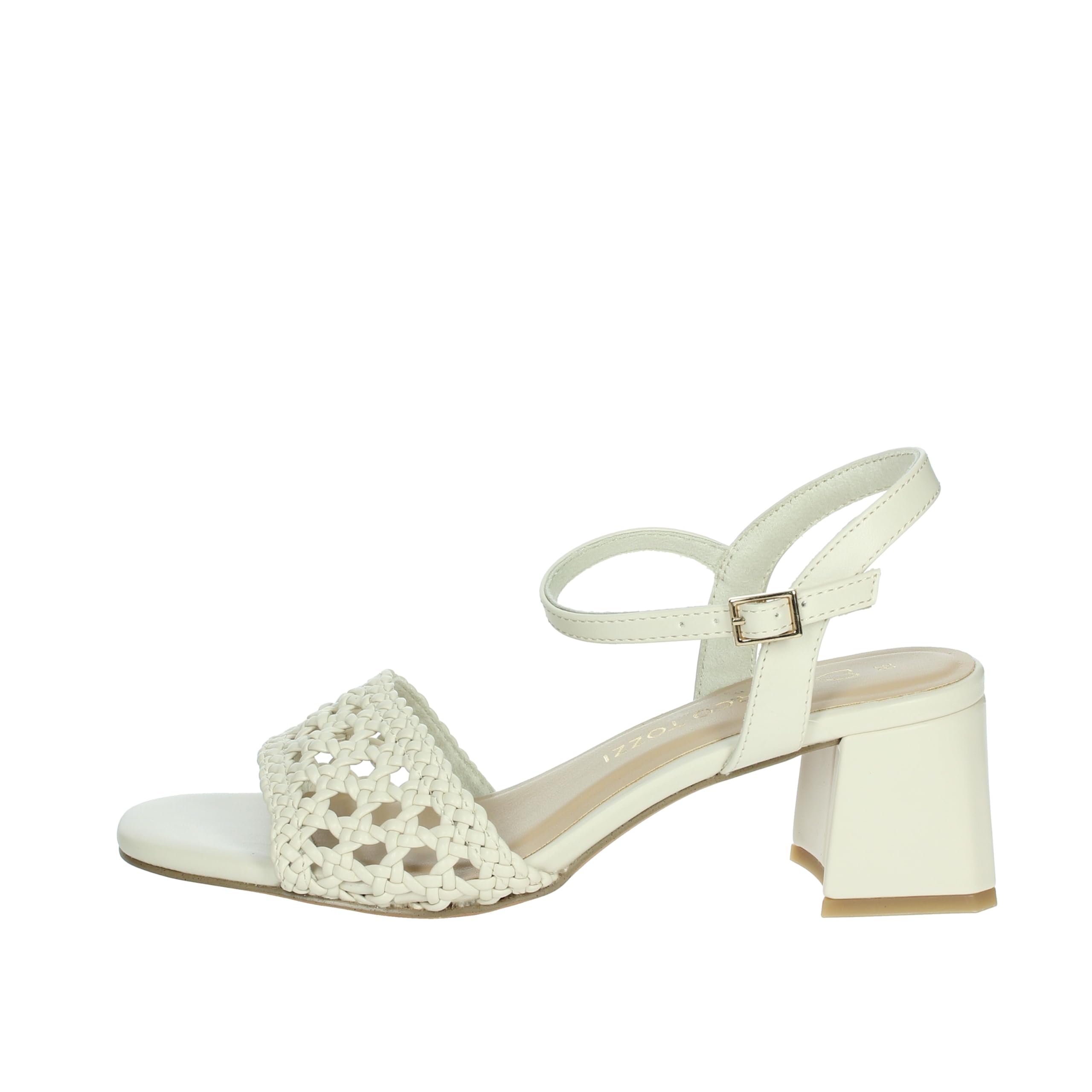 MARCO TOZZI Women's 2-28382-44 Sandals, Cream, 9 UK