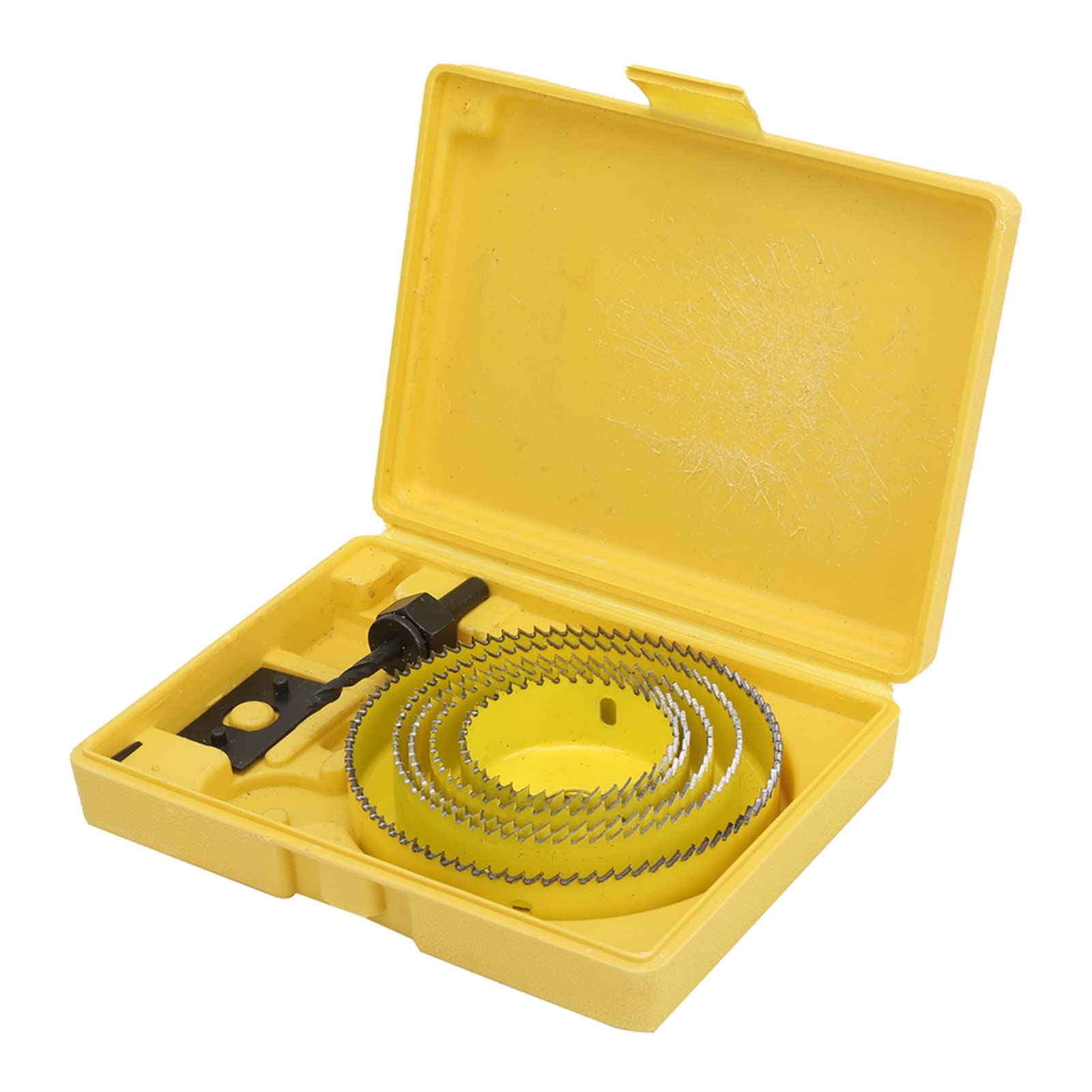 EXCLUZO Hole Saw Drill Bits, Fast and Effective Stable Performance Materials High Carbon Steel Well-Made for Home for Engineer