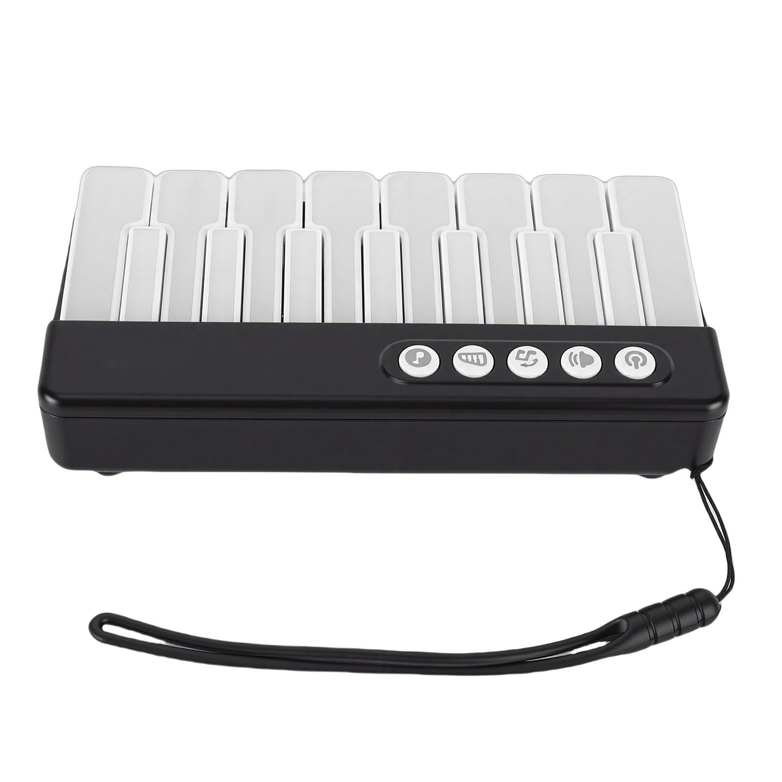 OPPWONG Baby Piano Toy with Color Changing Lights, Portable Light Up Keyboard for Kids, 3 Sound Effects Musical Learning Gift with Safe Rounded Corners — view 2