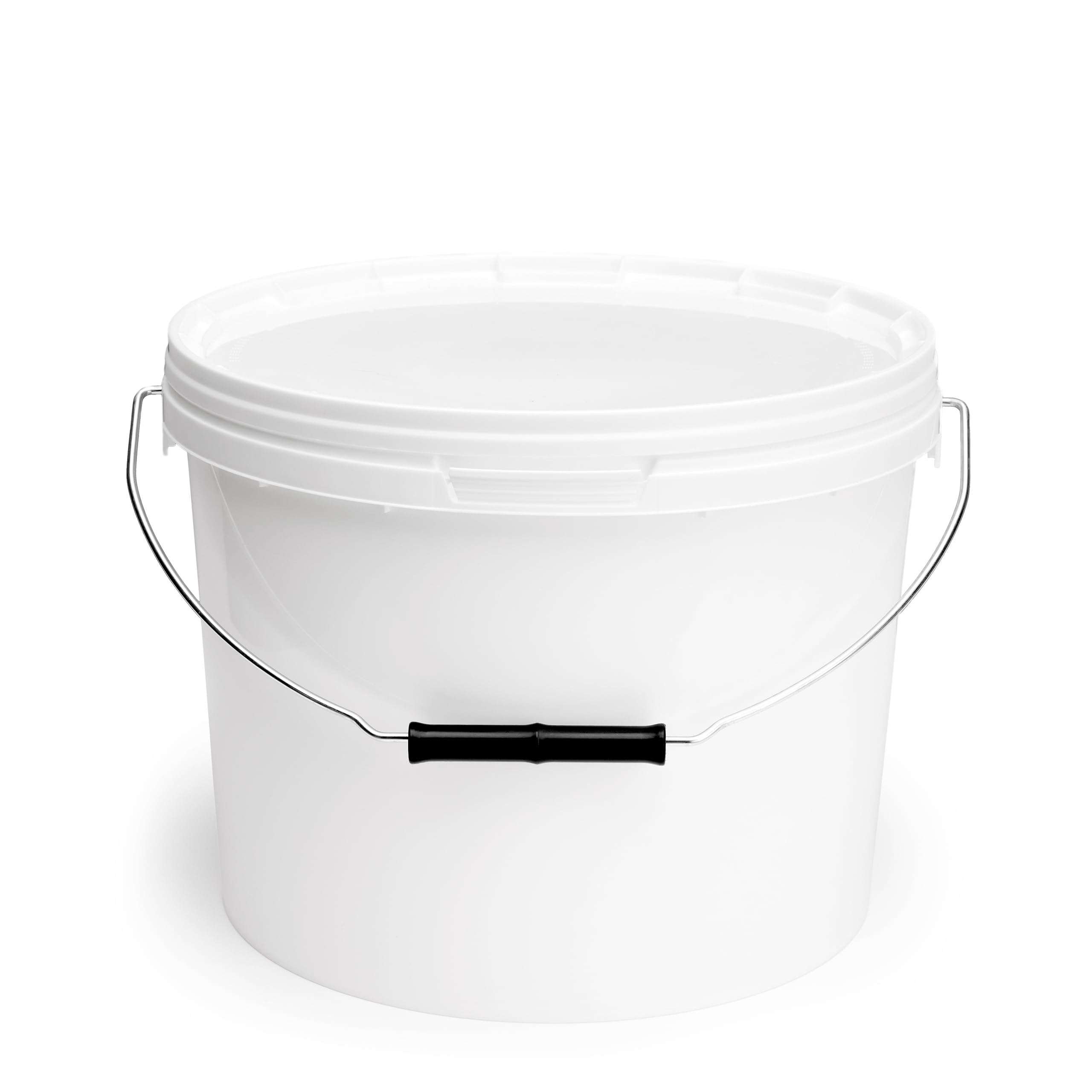Garronda Cubos con Tapa 10L Pack de 20 para Alimentos GD-0115 Blanco