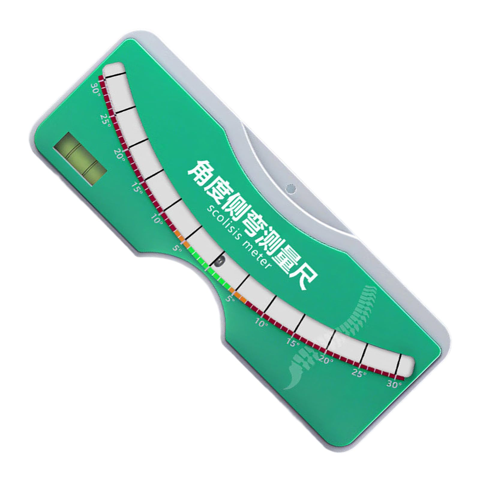 Professional Spinal Gauges Lightweight Construction Featuring Integrated Bubble Levels for Position Easy Carry Scoliosis Angles Measurer