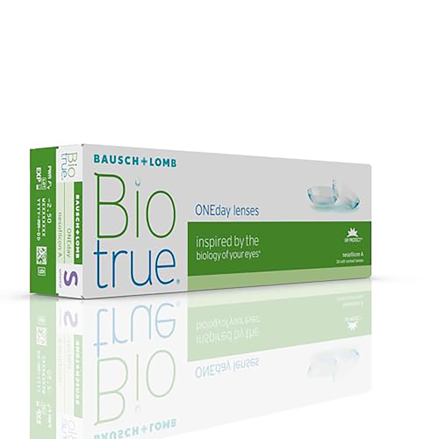 Biotrue ONEday BAUSCH + LOMB lentillas diarias esféricas, 30 unidades / 8.6 BC / 14.20 DIA / -03,75