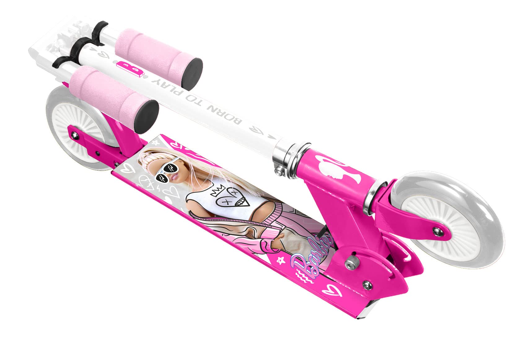 Składana hulajnoga Barbie