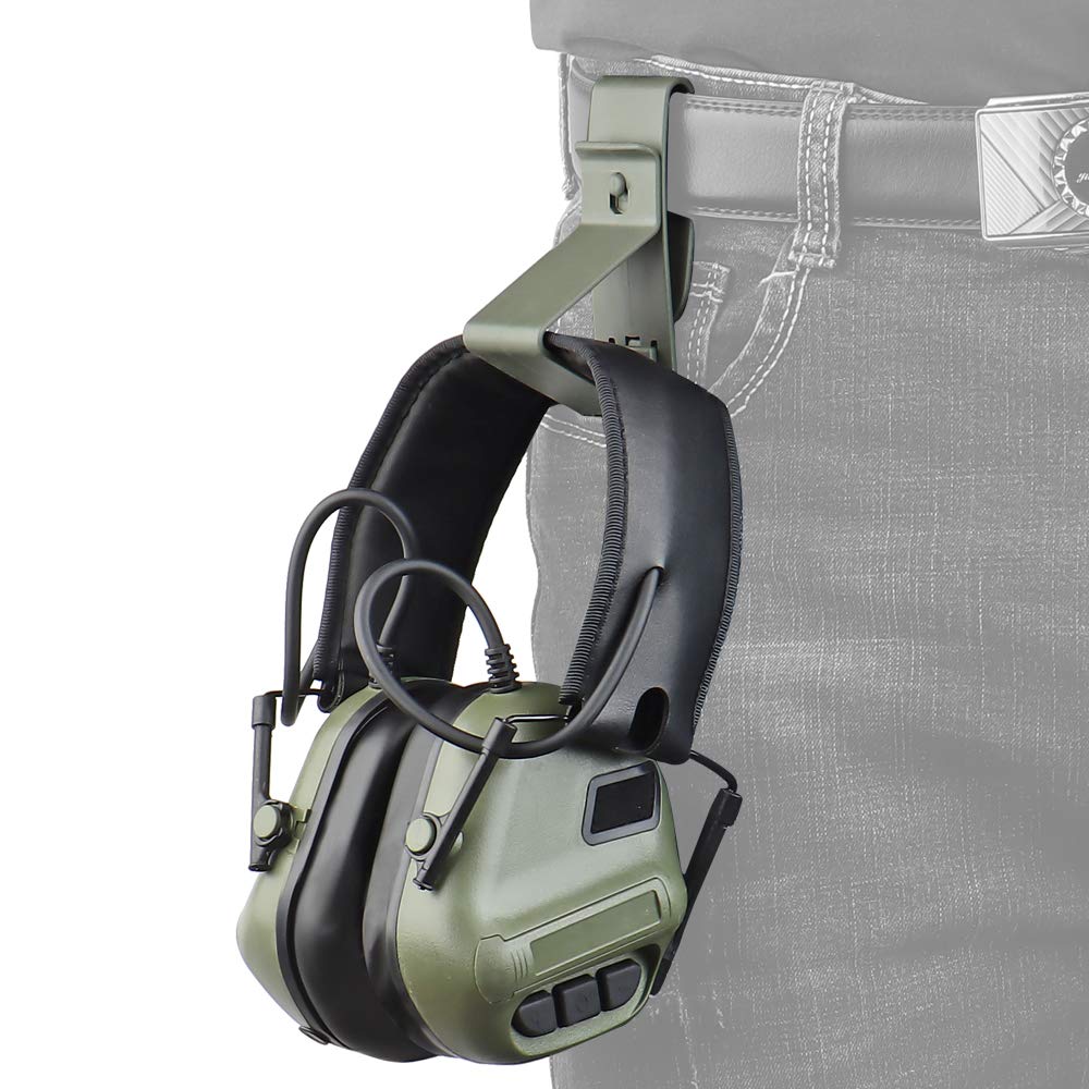 Clip Hebilla Táctico Para Auriculares – Gancho Para Cinturón Molle, Soporte Portátil Para Teléfono Y Accesorios Airsoft