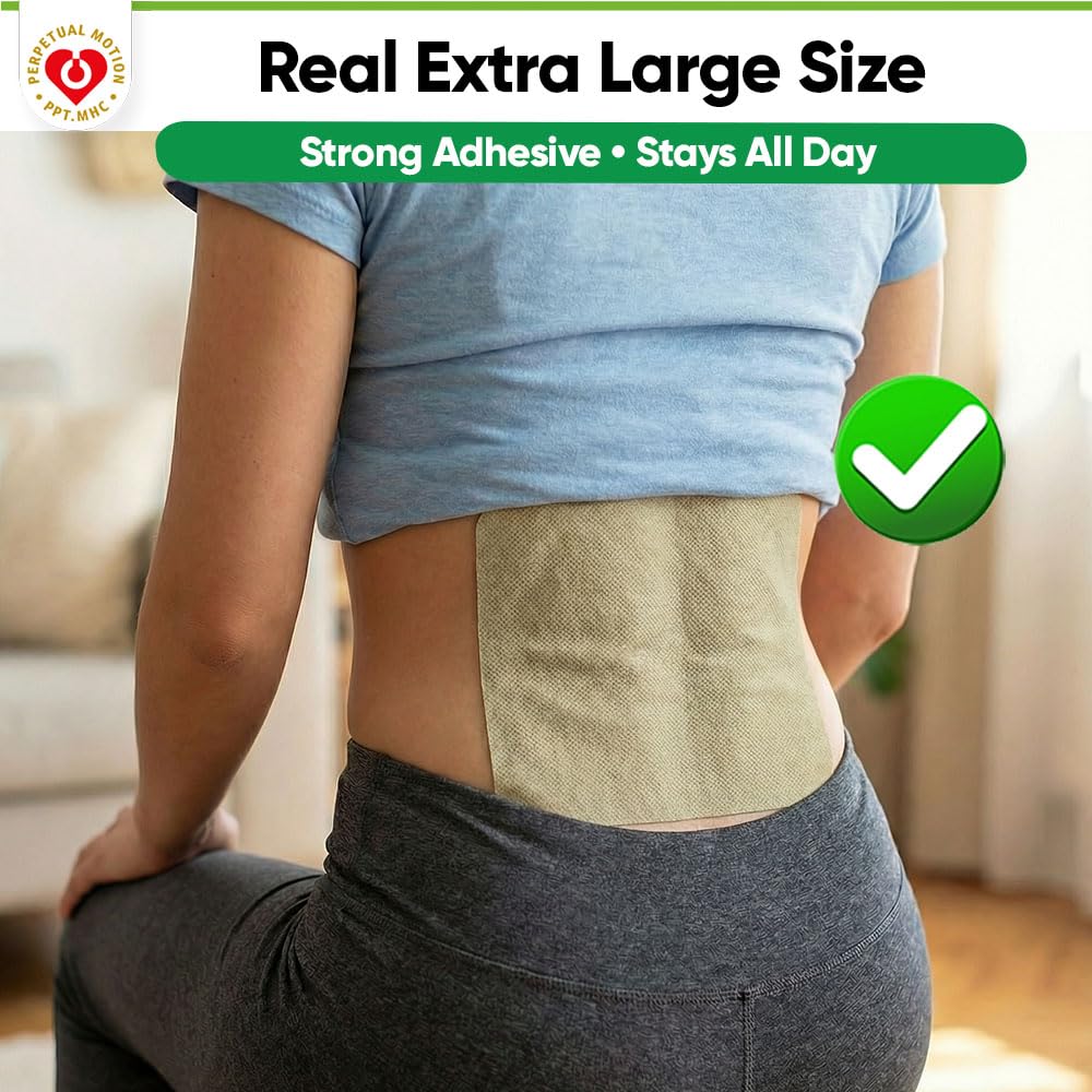 Toppe - Cerotti a base di erbe per 8 ore di sollievo dal calore per polso, ginocchio, spalla (20 cerotti)