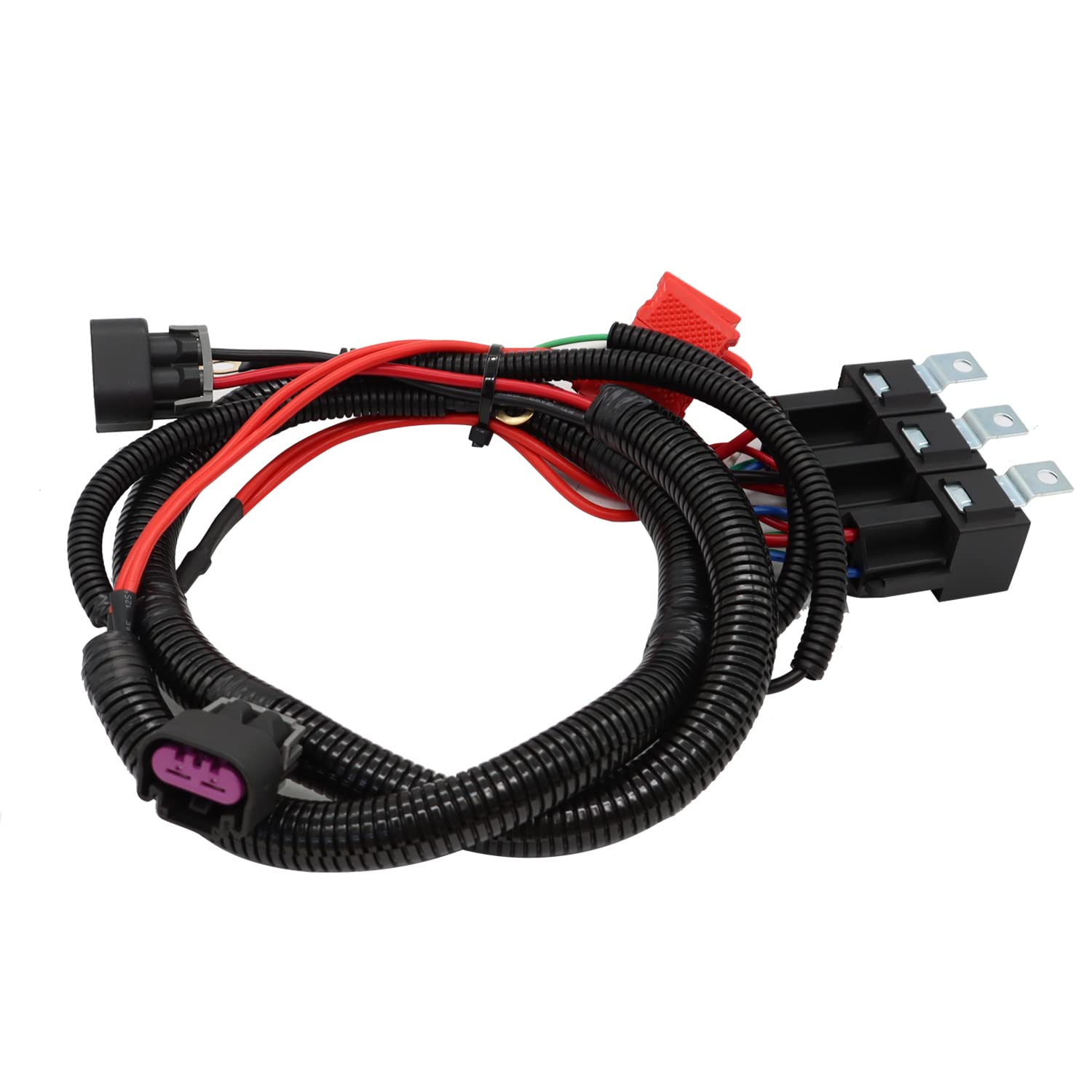 Buy yuntugo Compatible with Dual Electric Fan Upgrade Wiring Harness