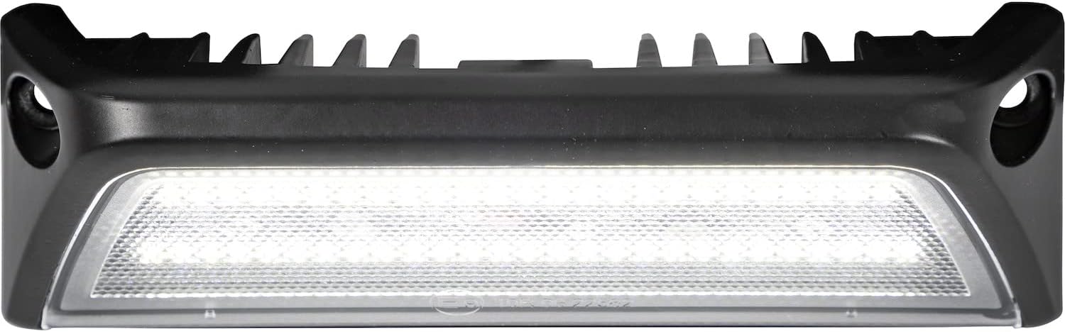 Buyers Products 1492238 Rectangular Wide 6 Inch LED Scene Light/Flood Light for ATV, Off Road Fog Lights, 2296 Lumens, IP67 Dust & Water Resistant, 45 Angled, 20 in Blunt Cut Leads, 5 Year Warranty