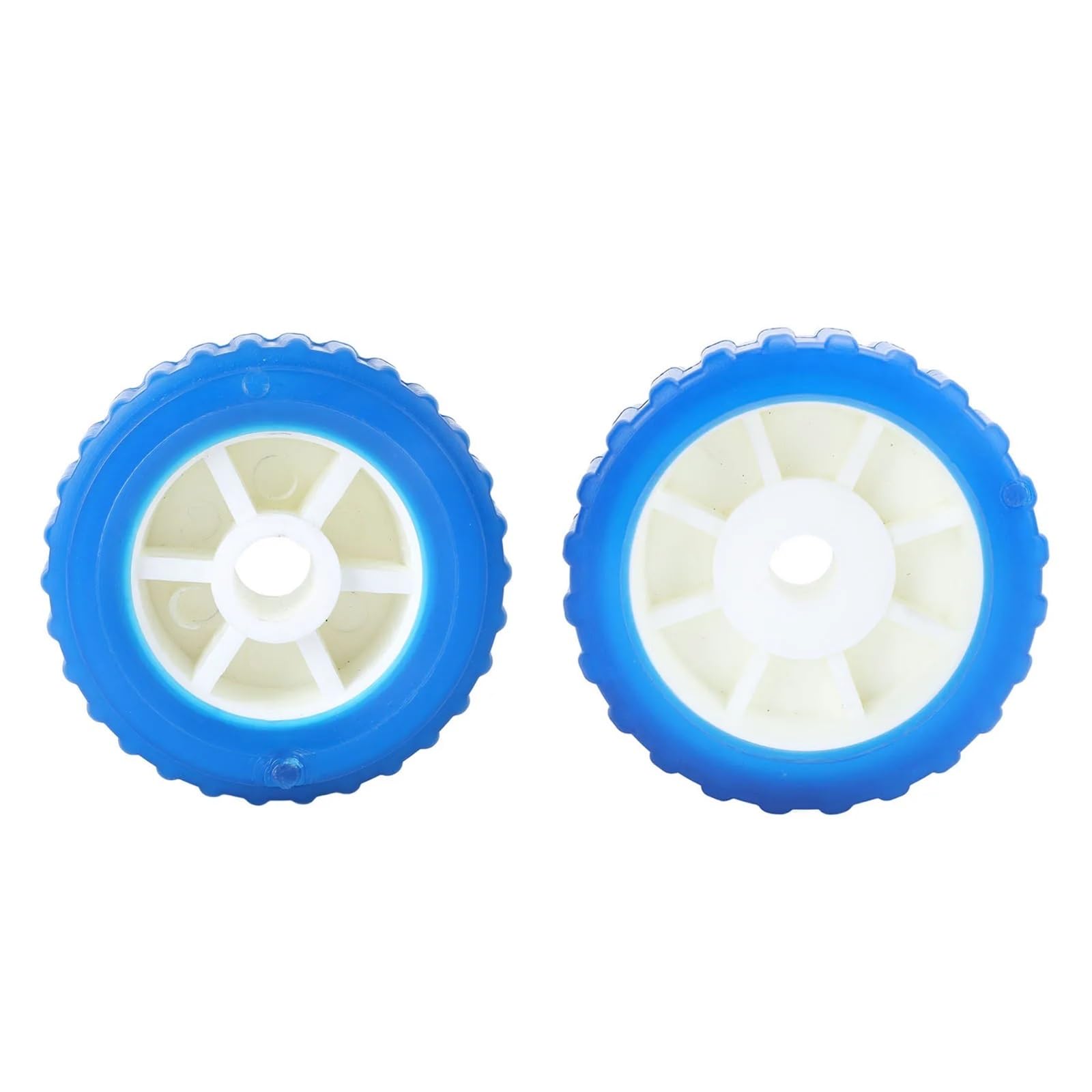 CHMIFTNX Multifunctional Boat Trailer Rollers PU Ribbed Wobble Roller High Temp Boats Yachts Trailers Accessories(4inch)