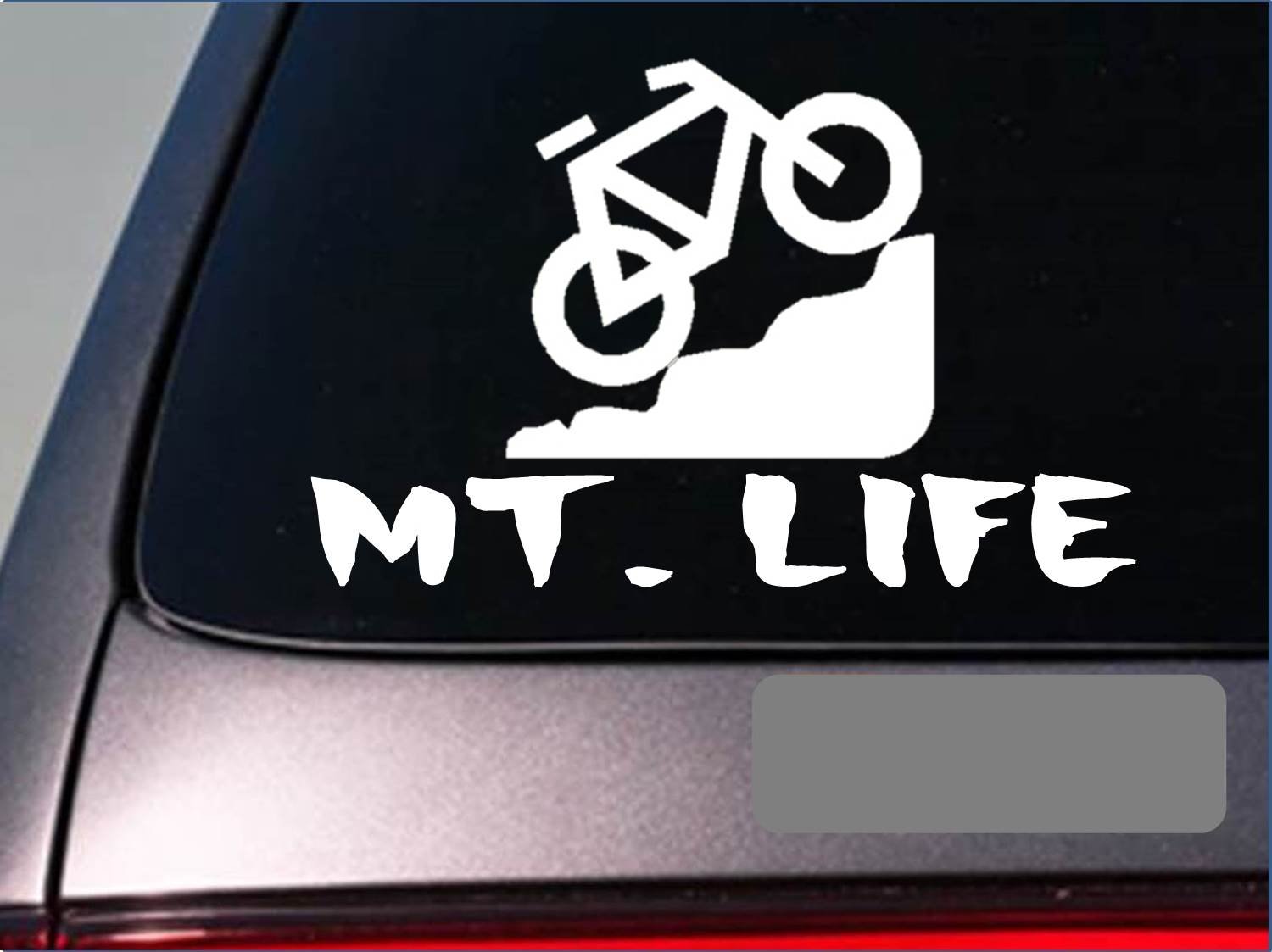 EZ-STIK Mt. LifeE246 Sticker Decal Mountain Bike Trail Bike Tires peddals Bike Chain