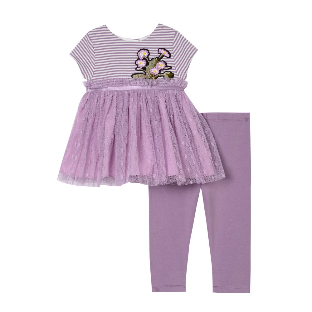 Baby Girls' Tutu Top & Legging Clothing Set