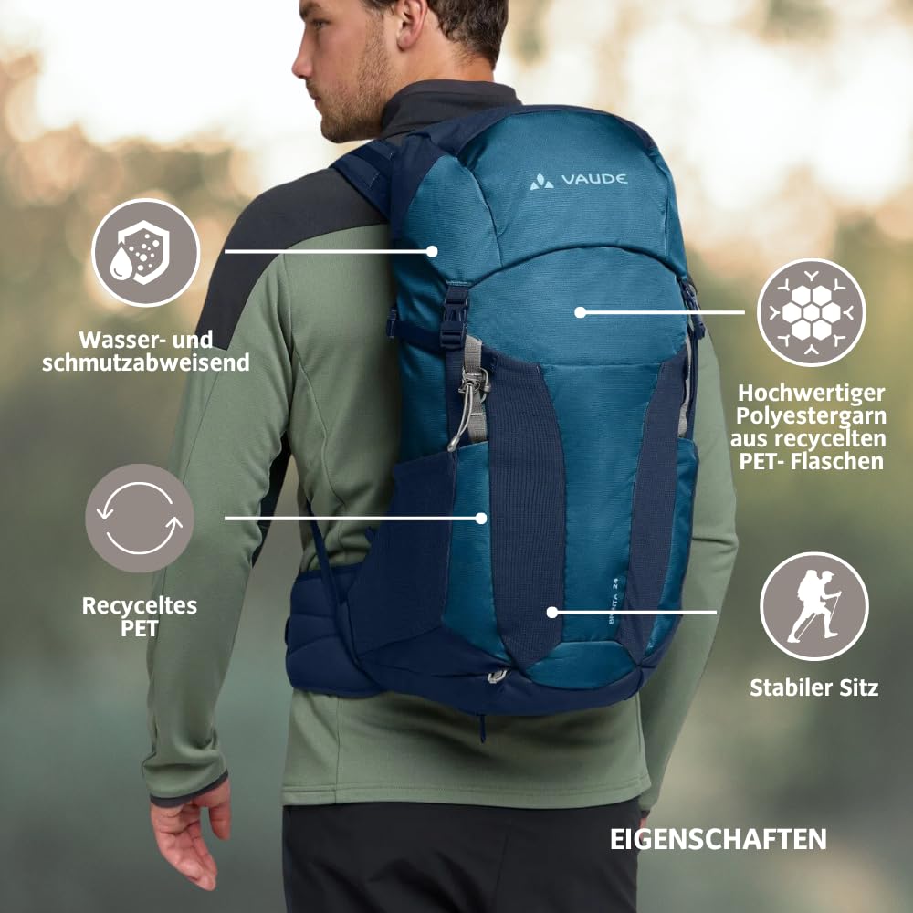 VAUDE Brenta 24 Mochilas Unisex adulto (Pack de 1)