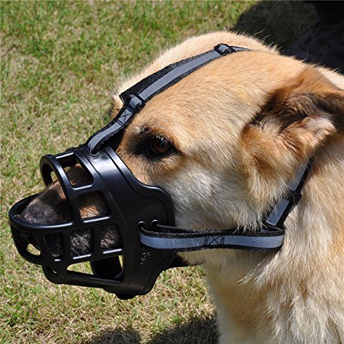 Pets Empire Soft Silica Gel Dog Muzzles,Adjustable Anti Biting Chewing Barking Training Dog Muzzle 1 Piece Red (Medium) (B07W766DBY) Amazon Price History, Amazon Price Tracker