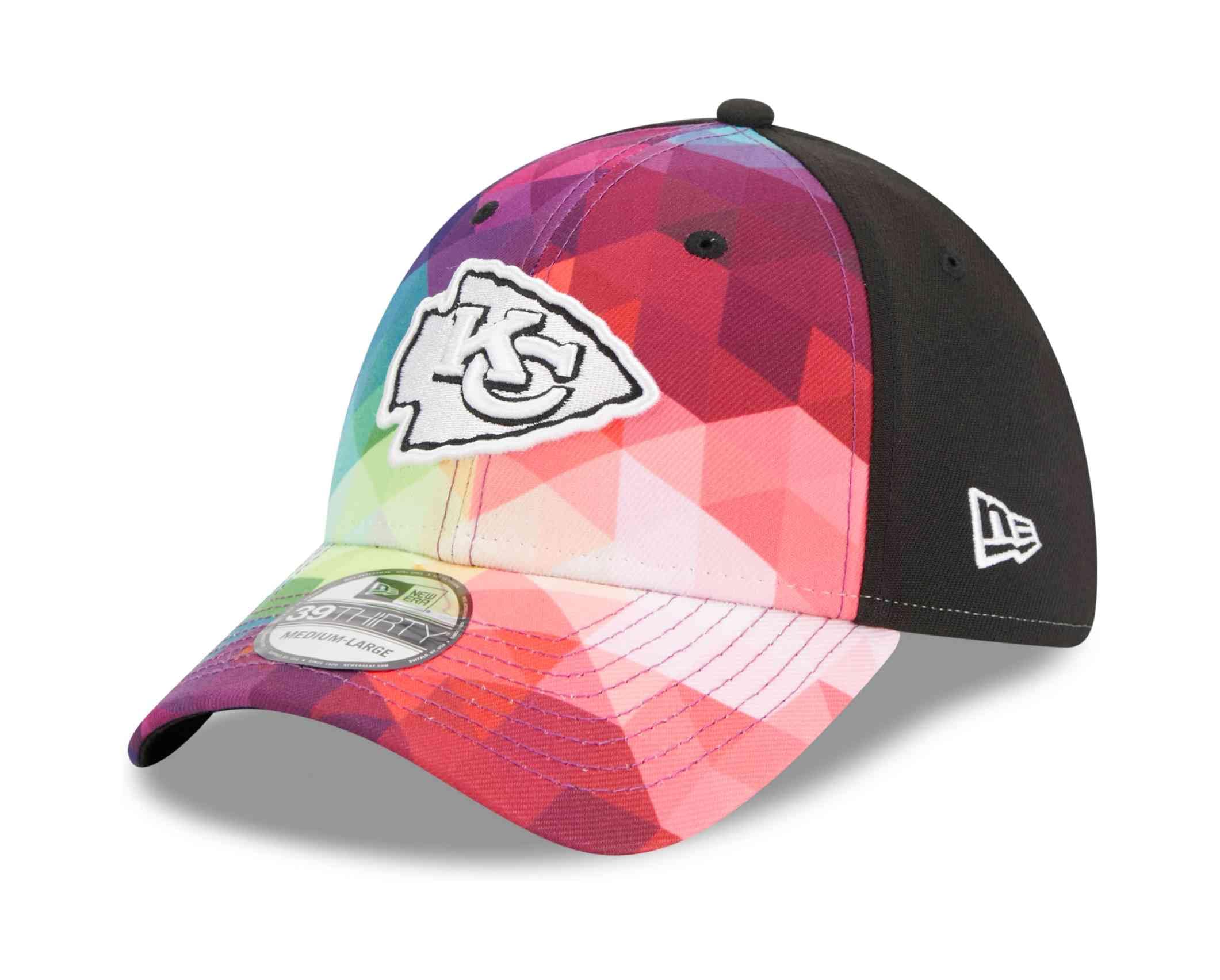 New Era 39Thirty Cap - CRUCIAL CATCH Kansas City Chiefs - L/XL