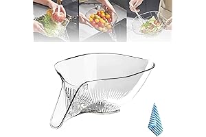 Multi-Functional Kitchen Drainage Basket for Effortless Cooking