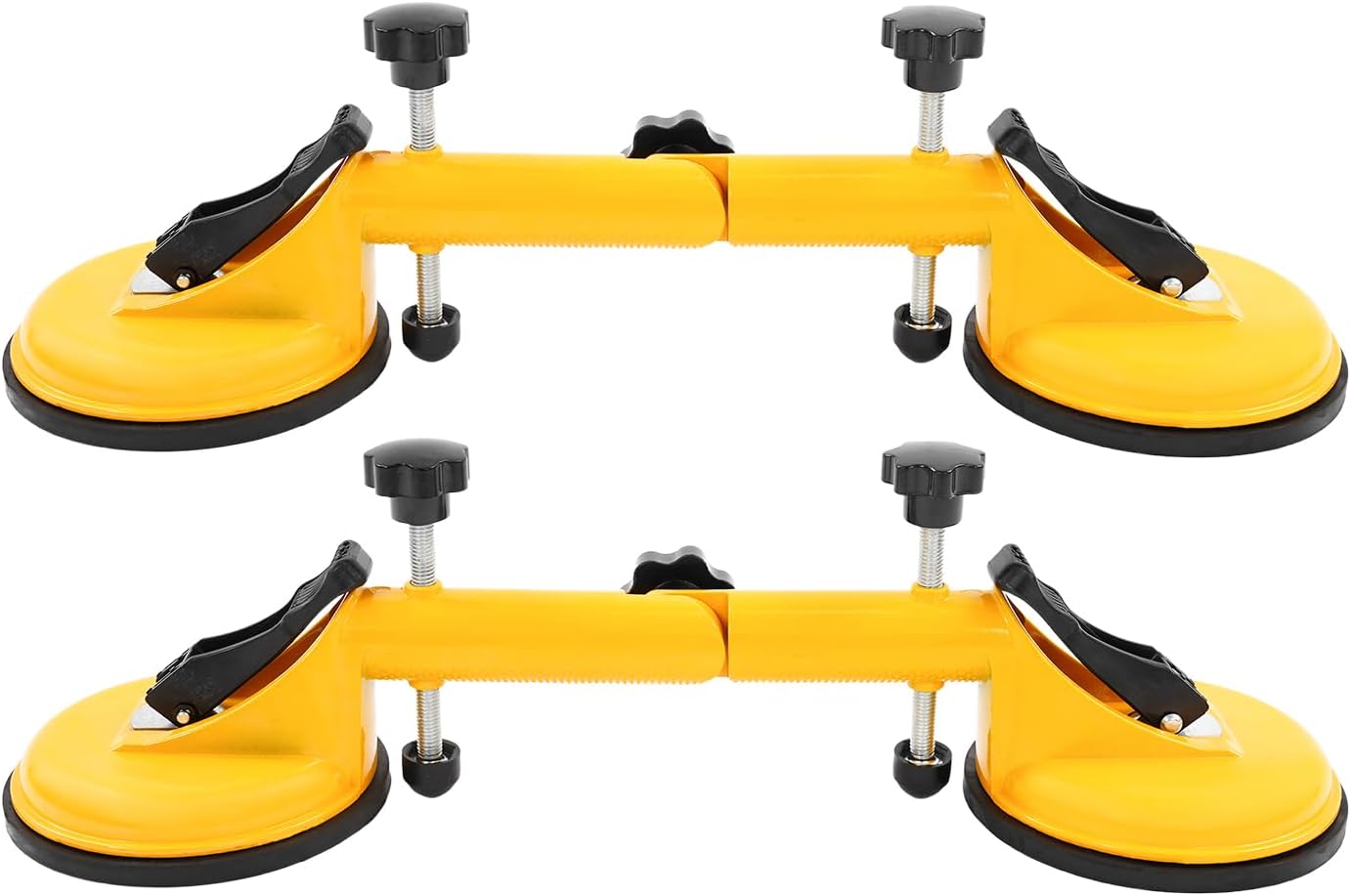 2 PCS Seamless Seam Setter, 90-270 Degree Adjustable Granite Seam Setter with Vacuum Suction Cups Professional Seam Joiner for Countertop Installation Tools and Stone