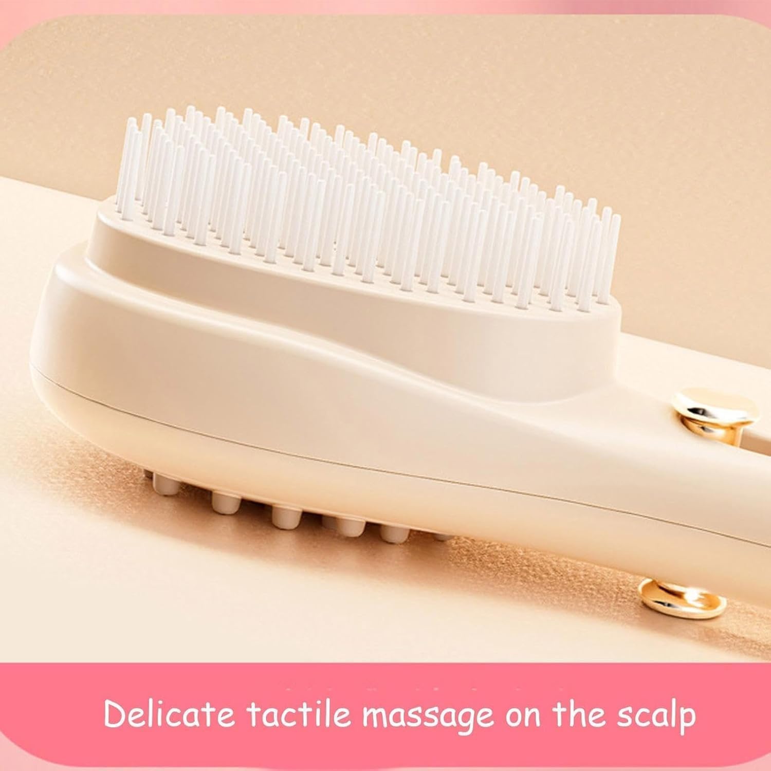 MANTHUMI Anti-Static Massage Comb | Click Cleaning Telescopic Comb for Scalp Cleansing & Hair Care, Unisex Portable Brush for Women & Men (multicolor) 3