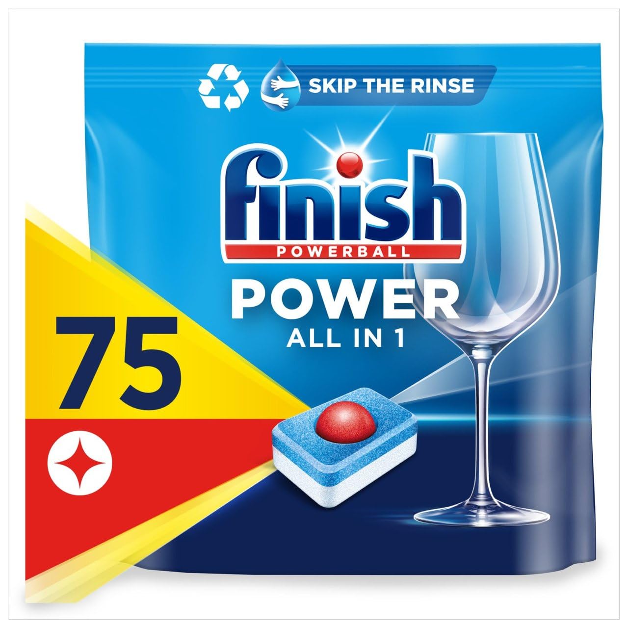 Finish Power All in 1 Lemon 75 Tablet