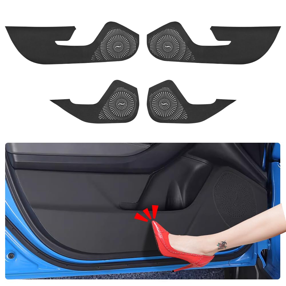 Photo 1 of LUNQIN Car Door Anti Kick Pad for Subaru Crosstrek Accessories 2024 2025 2026 Protector Mat Dirty Collision Stickers Interior