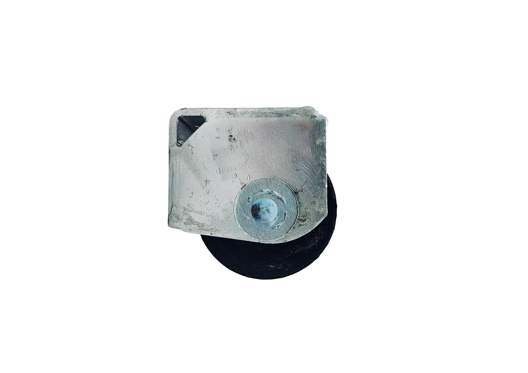 TOPE PARAGOLPE 2 RODILLOS CAUCHO CON SOPORTE DE ACERO PARA CAMIÓN, REMOLQUE, SEMIRREMOLQUE, FURGÓN