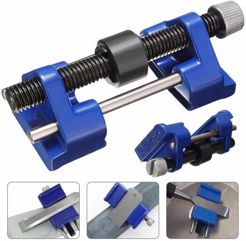 Afilador de cuchillos manual Jig Cincel de madera Herramientas abrasivas Cuchillas de afilado Herramienta de afilado para carpintería Cepilladoras