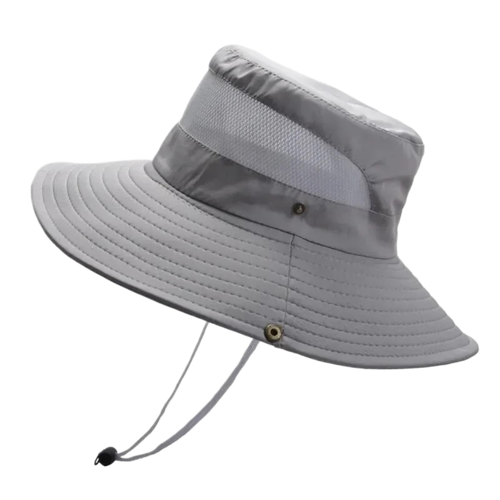 Cappello da pescatore traspirante estivo in poliestere alpinismo all'aperto grande parasole per indossare