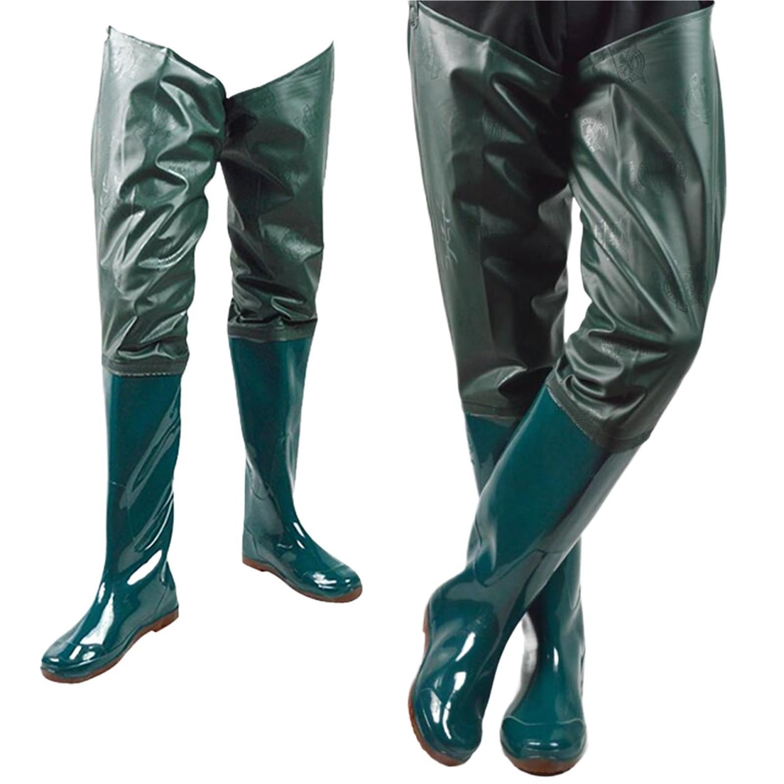 Tuta da Pesca Trampolieri da Pesca in Nylon Impermeabile Stivali da Acqua for trampolieri in PVC Grossolano(39)