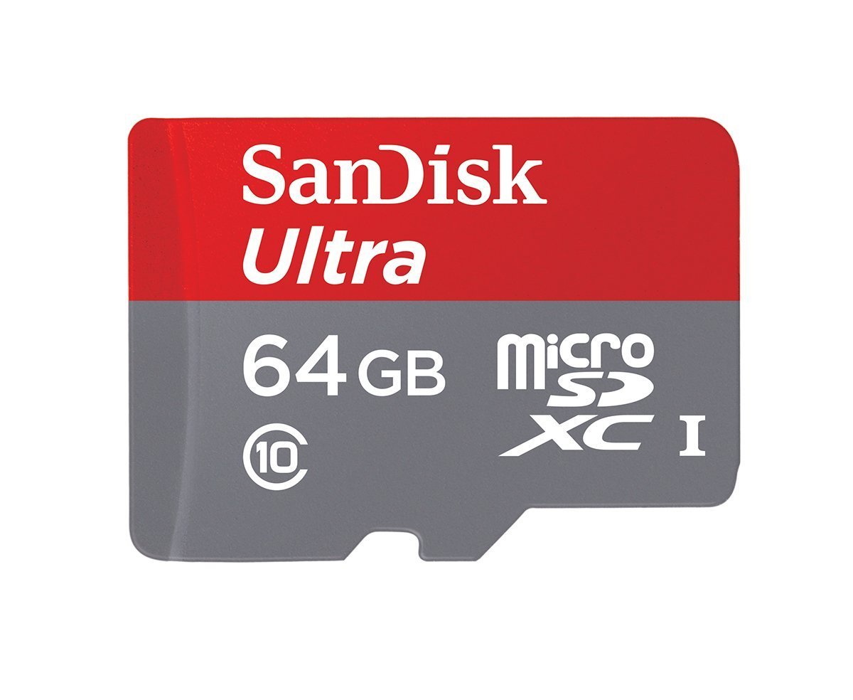 Buy Sandisk Mobile Ultra 64GB Class 10 micro SDXC Memory Card with SD