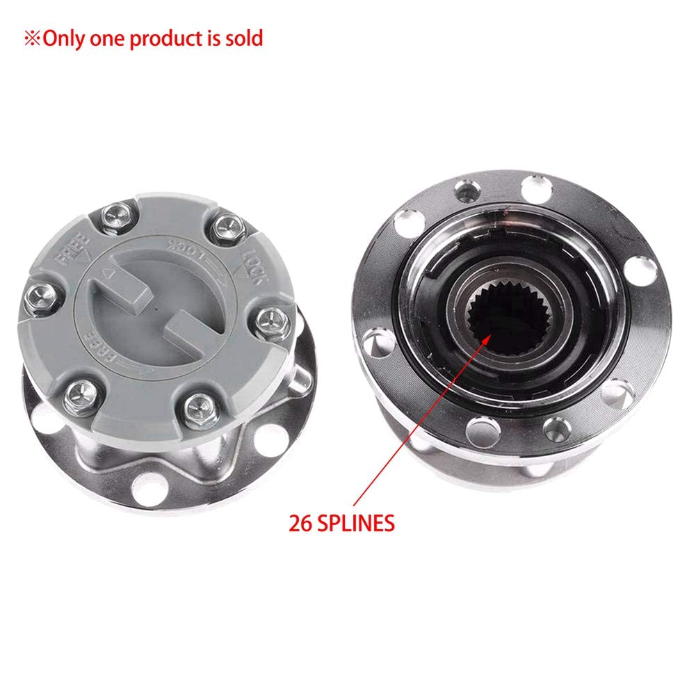 INTCHE Mozzi di Bloccaggio Ruota Libera Auto per Suzuki X-90 Vitara 89-01 JIMNY SJ410 SJ413 Samurai 43810-60A00