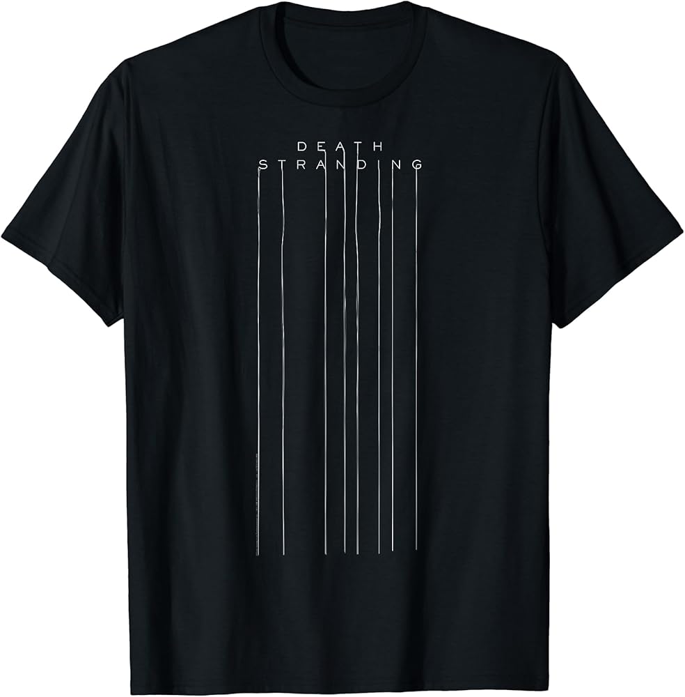 Amazon.co.jp: Death Stranding Logo Video Gaming Merch Tシャツ