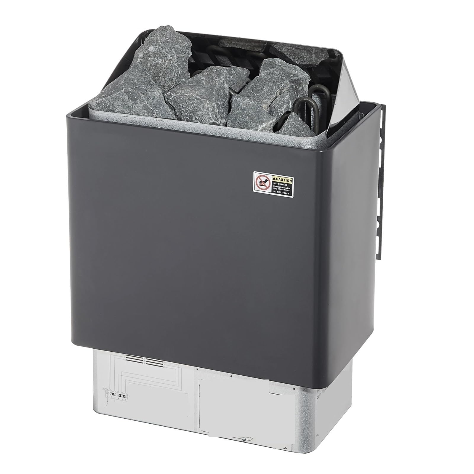 Poêle de sauna électrique, bain de vapeur, poêle de sauna, pieds, maison, hôtel, spa(3K Internal)