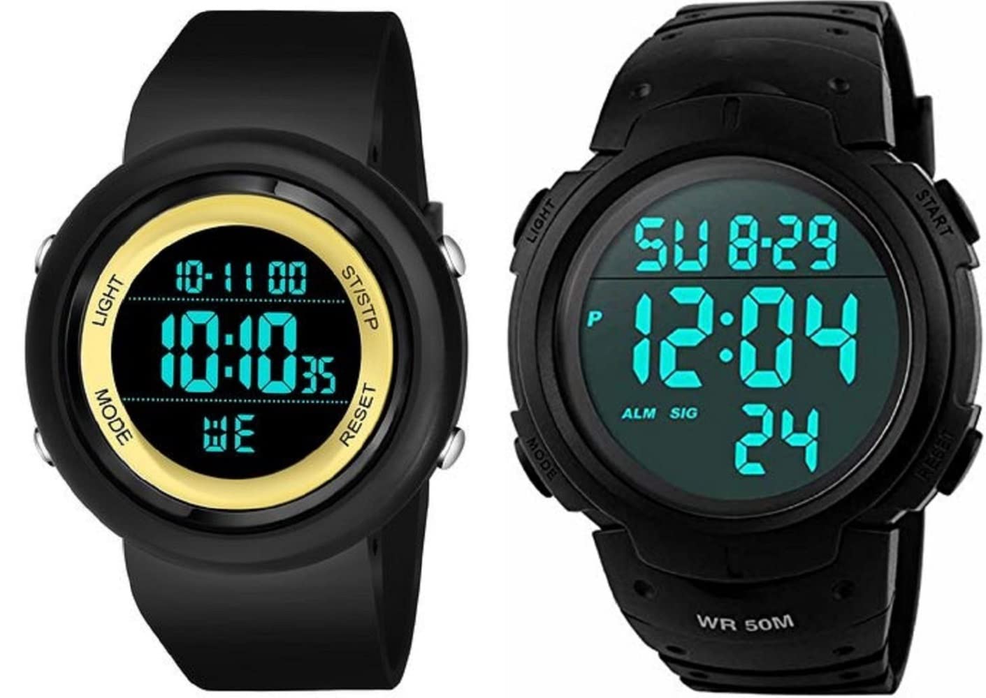 Cheetah Multi Function Addi Days and Date Dial Strap Color Black Alarm Sports Combo Digital Yellow and Tmax Black Watch for Boys (B0BFNQ62PW) Amazon Price History, Amazon Price Tracker