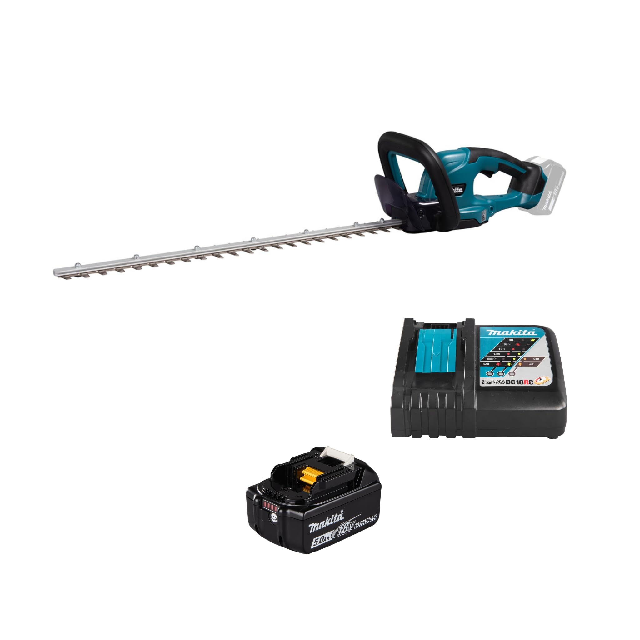 Makita DUH607Z Tagliasiepi Batteria LXT 18V 600mm 0 - 2.700 g/min 1x5Ah