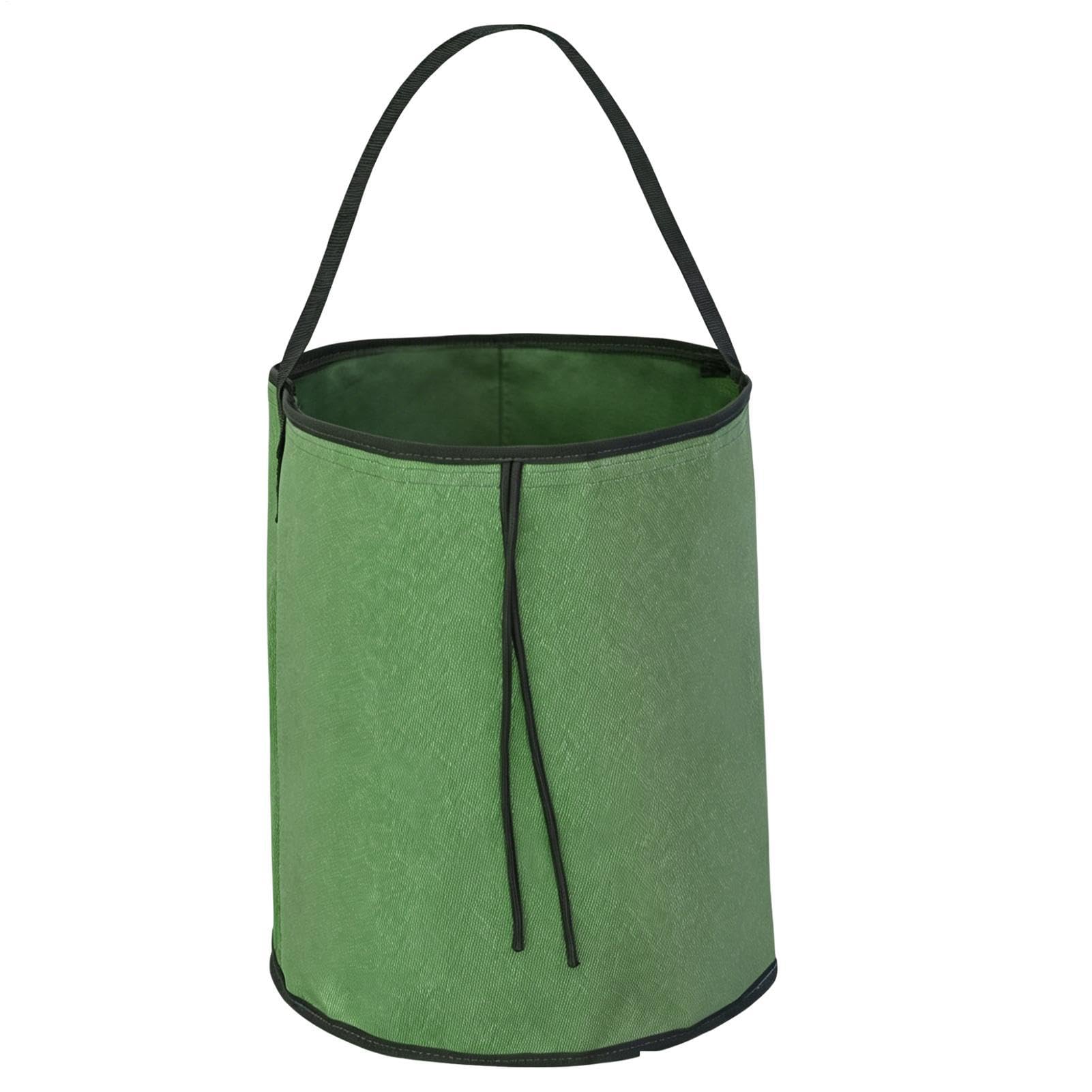 Charcoal Storage Bucket, pojemnik na pellety, przenośny uchwyt do przechowywania, kosz do grillowania na świeżym powietrzu, taras tarasowy, grill piknikowy, kemping do codziennego użytku