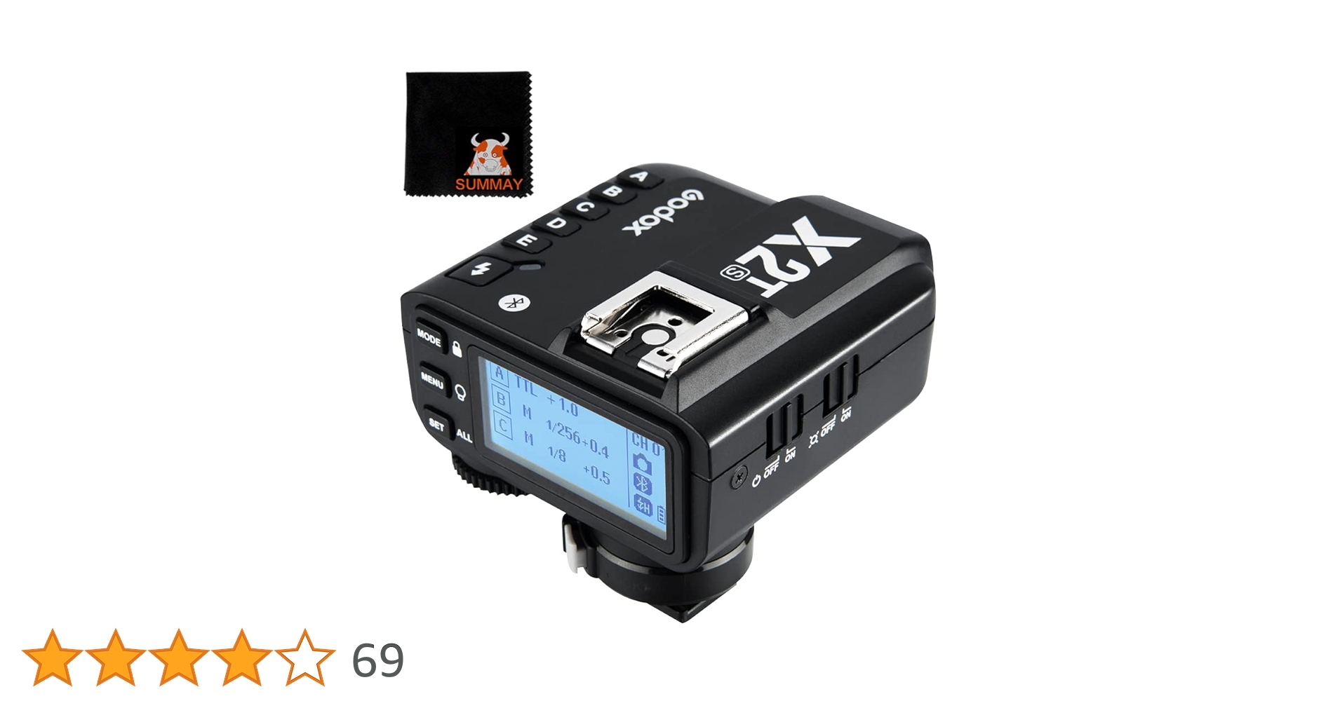 godox トリガー ストロボ セット GODOX ワイヤレスフラッシュトリガーセット ストロボ ゴドックス