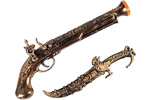 Kids Pirate Set with Pirate Pistol and Pirate Sword