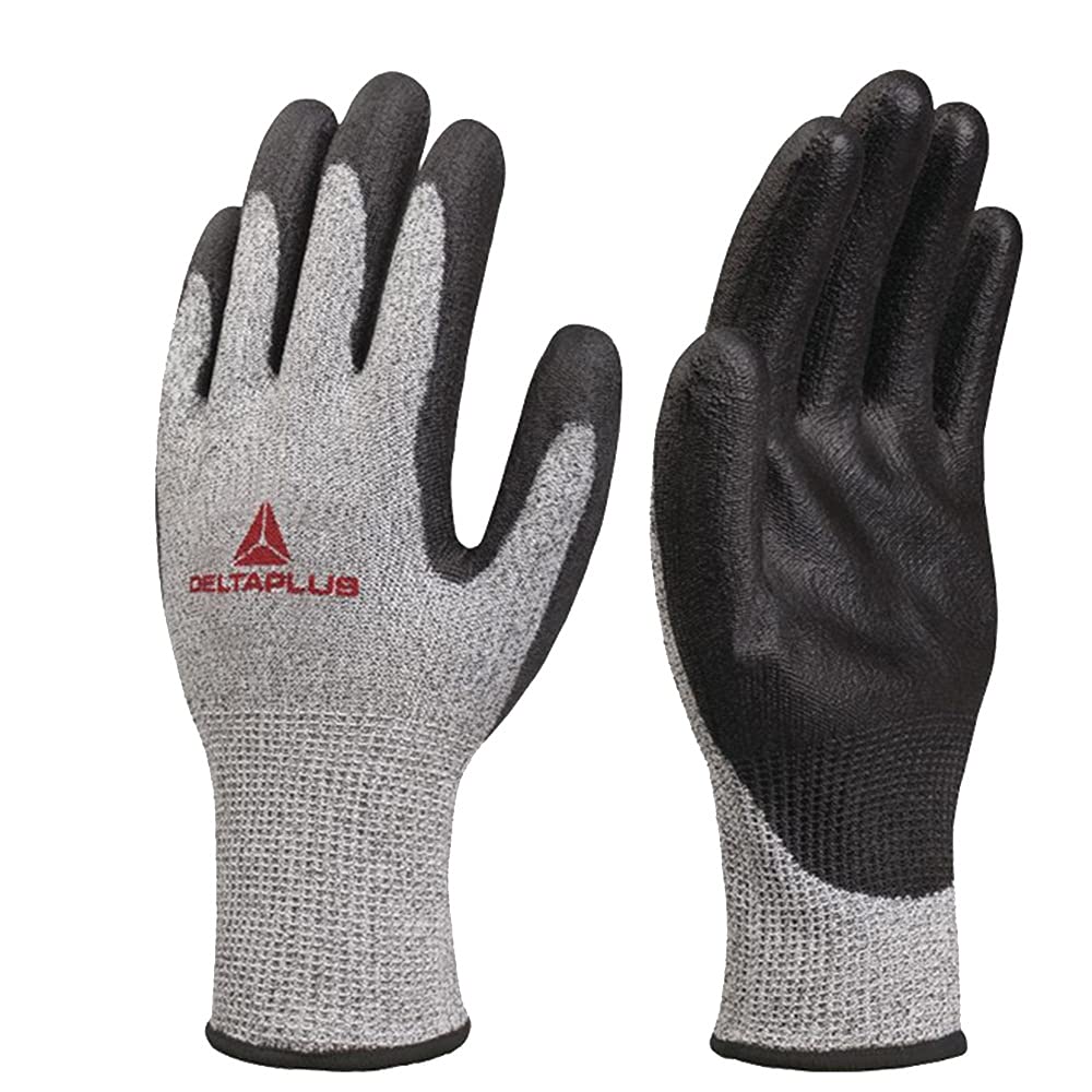 Guantes recubiertos de látex Guantes de trabajo de goma Guantes de jardinería anticorte, 1 par de guantes recubiertos de goma transpirables, guantes de trabajo for hombres, guantes anticorte de trabaj