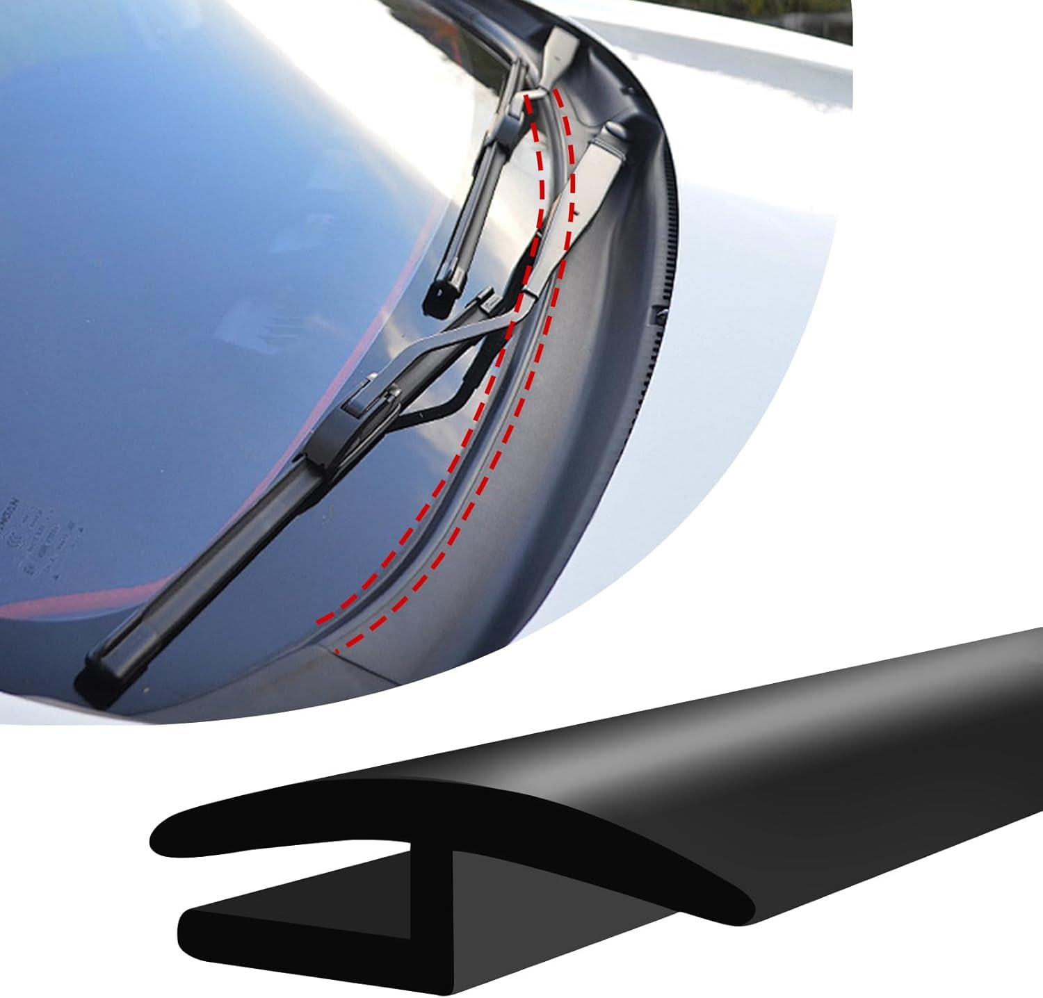 HHUIYUYY Windshield Waterproof&Soundproof Weather Seal Stripping for BUICK Encore GX 2020-2022