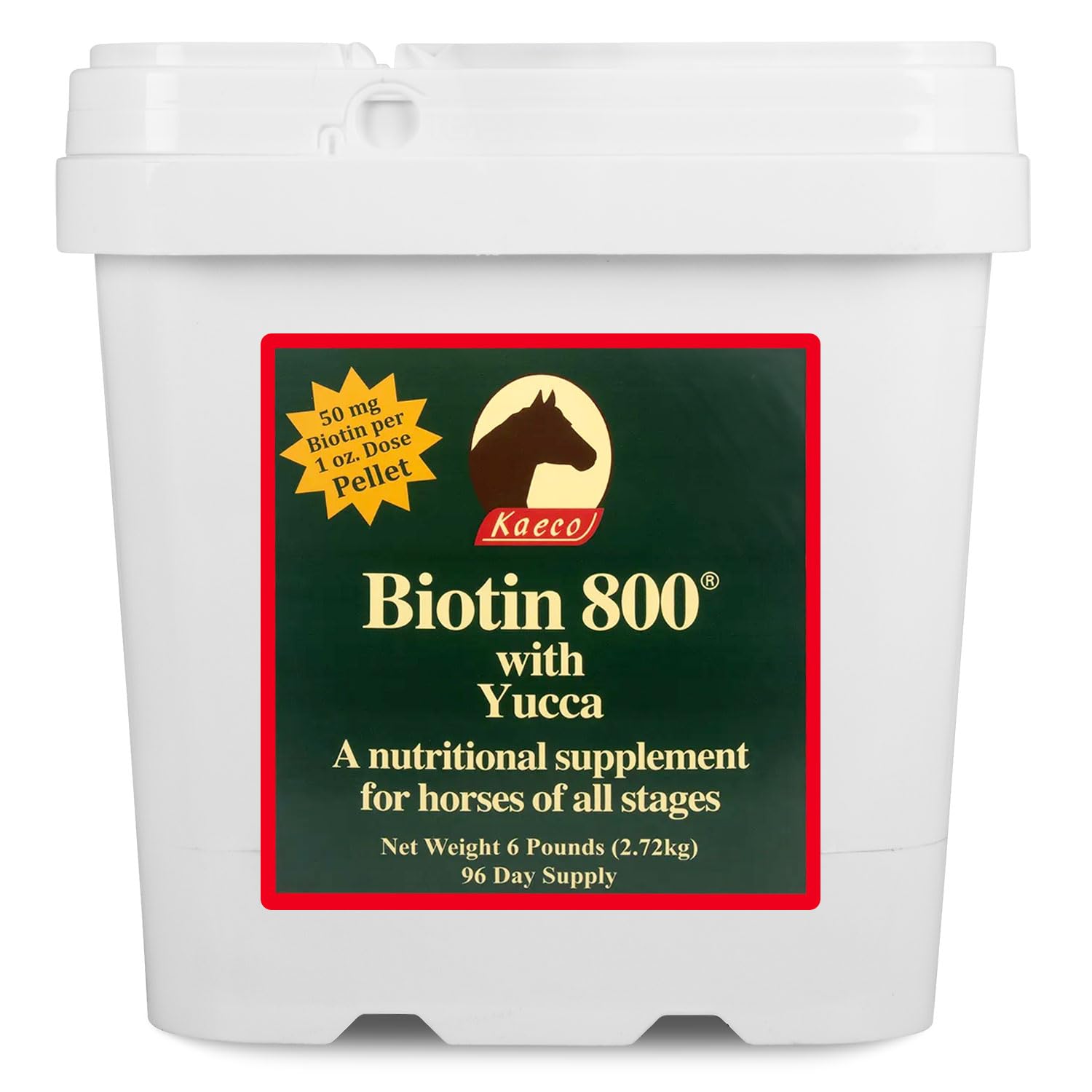 RJ matthews Biotin 800 Pellets 6 lb