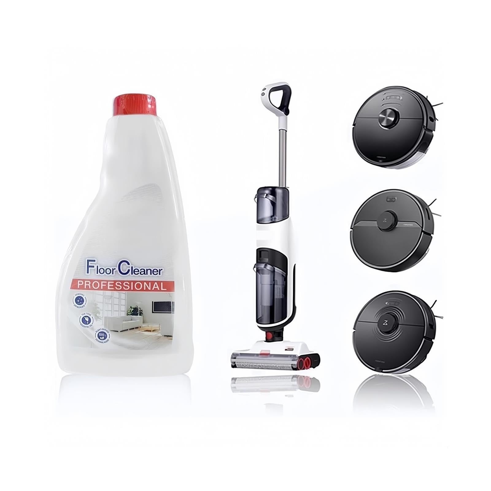 Líquido Limpiador De Suelos Aspirador 480ml, Compatible Con Roborock