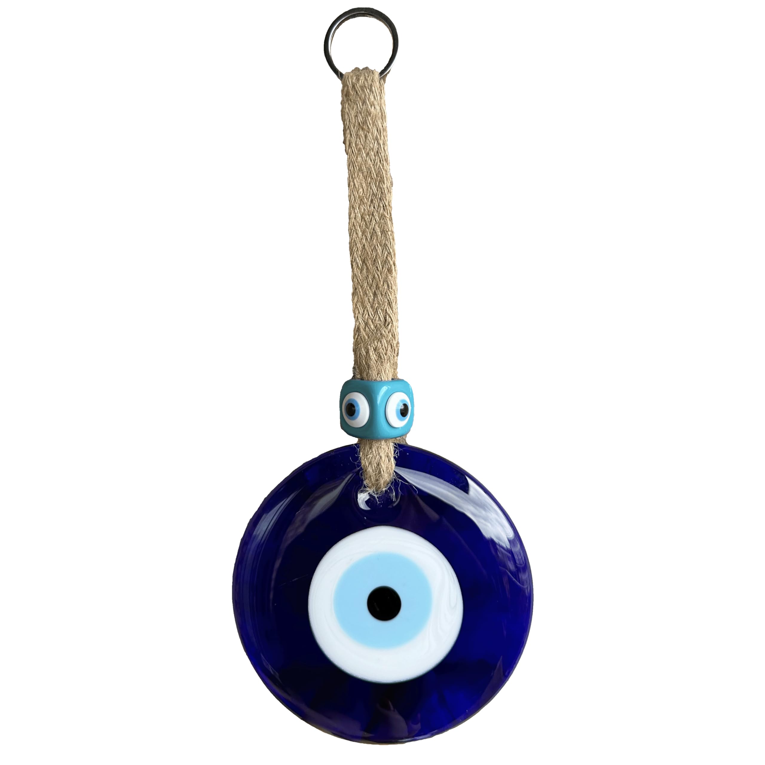 Evil Eye,Turkish Eye, Lucky Eye, Evil Eye Wall Hanging, Nazar Amulet, Lucky Amulet (12 x 27 cm)