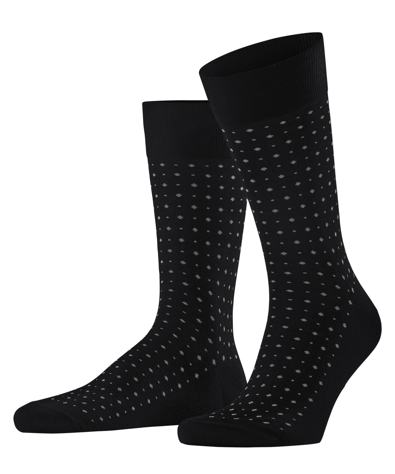 FALKE Men's Tiago Dress Socks, Sustainable Cotton, Crew, 1 Pair